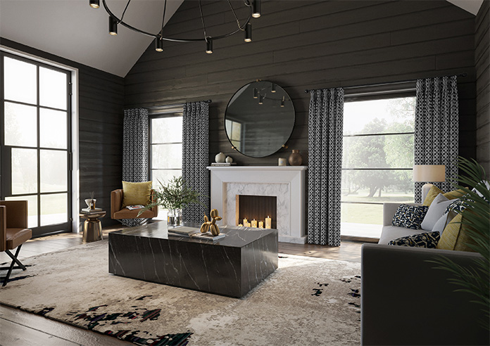 Hexgem, Onyx - Made to Measure Curtains - Image 8